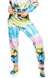 Riley Vintage Cotton Candy Sweatpants in Cotton Candy SINGER22 at Singer 22